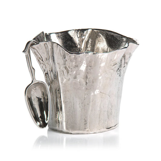Aluminum Ice Bucket w/Scoop