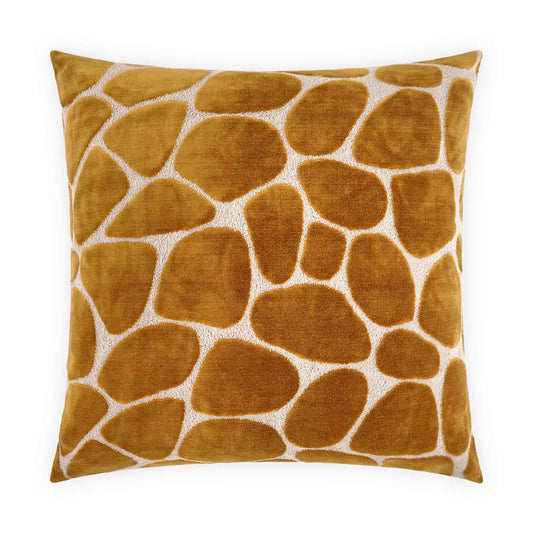 Kalani Square Pillow - Amber