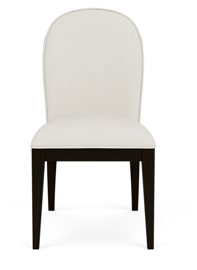 Lydia Curved Upholstered Side Chair