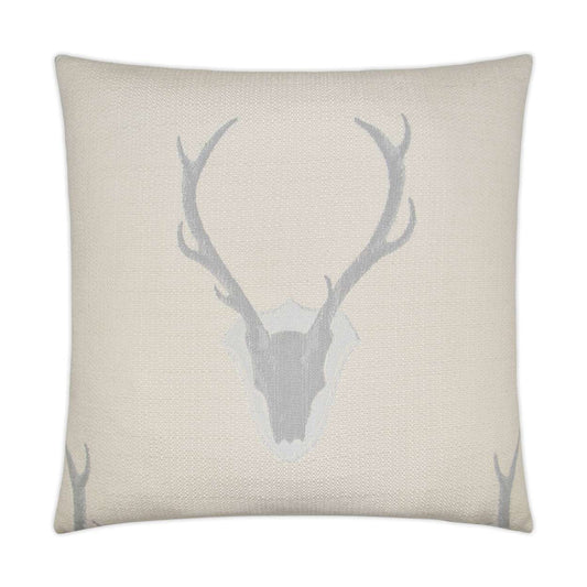 Uncle Buck Throw Pillow - Ivory