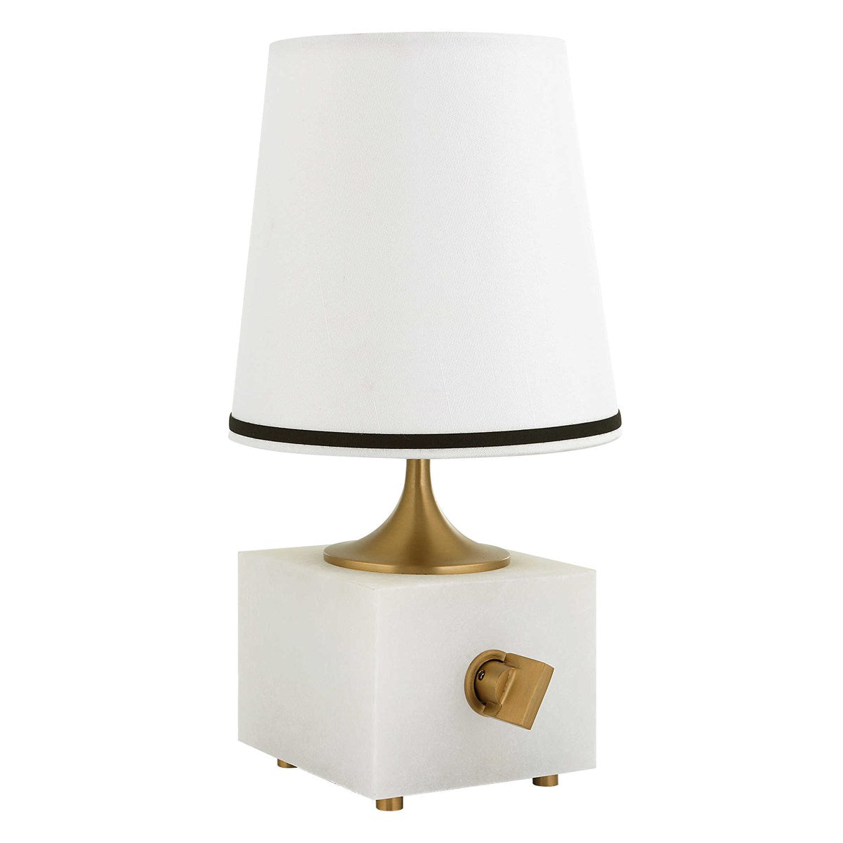 Blockhead Mini Lamp - Satin Brass