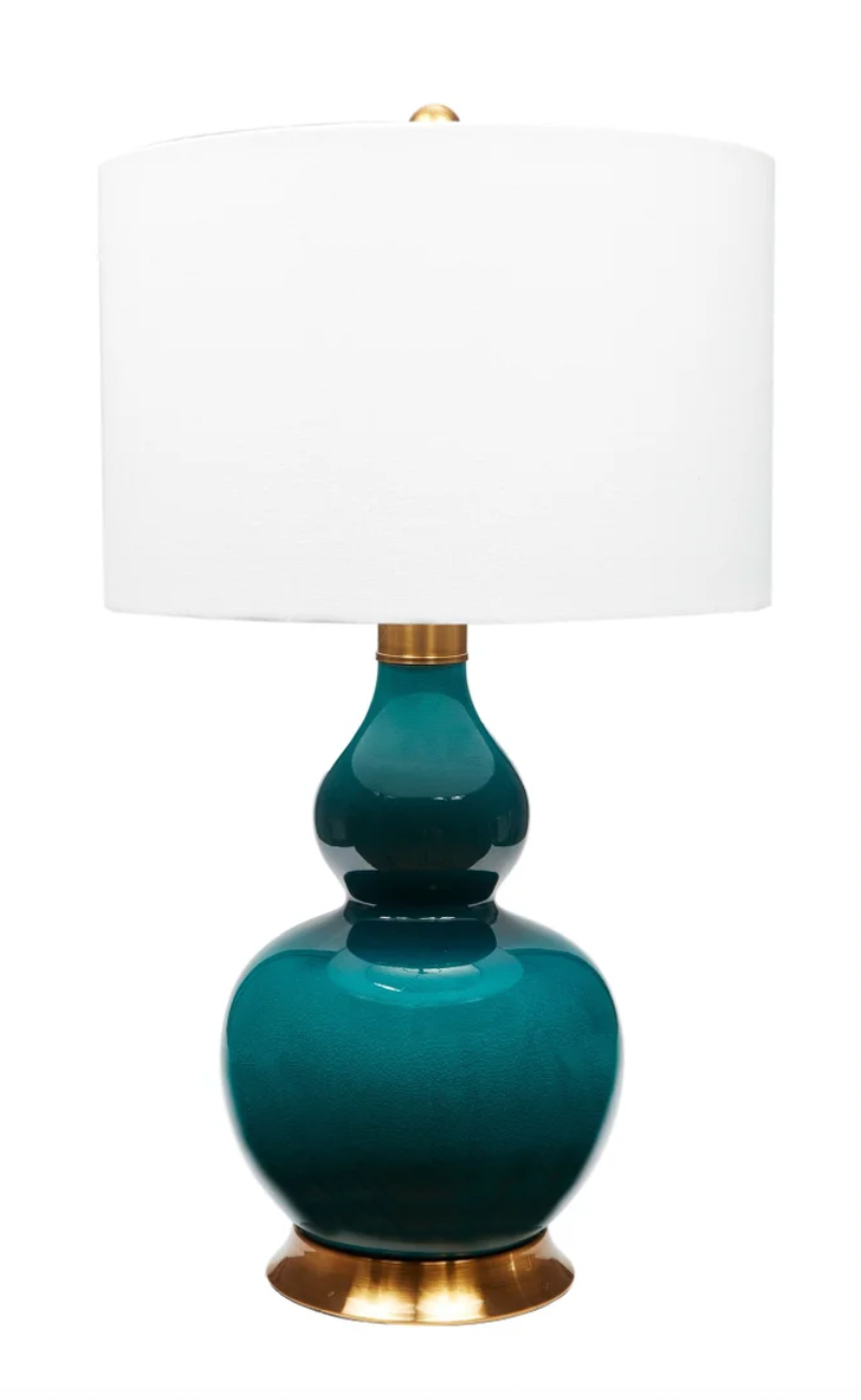 Emerald Green Lamp