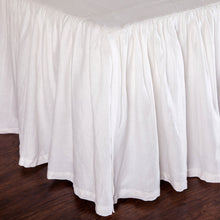 Load image into Gallery viewer, Gathered Linen Bedskirt
